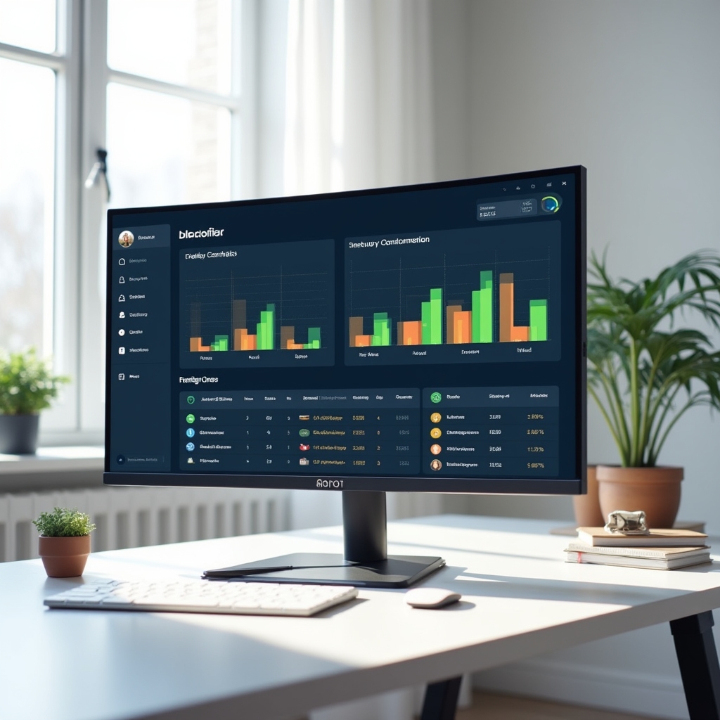 Real-time inventory dashboard showing stock levels across multiple store locations